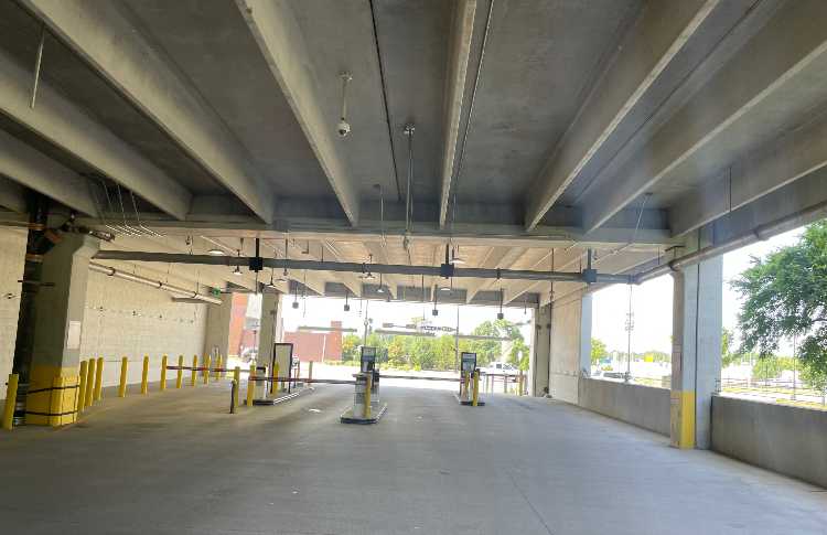 Arlington Convention Center Garage  details